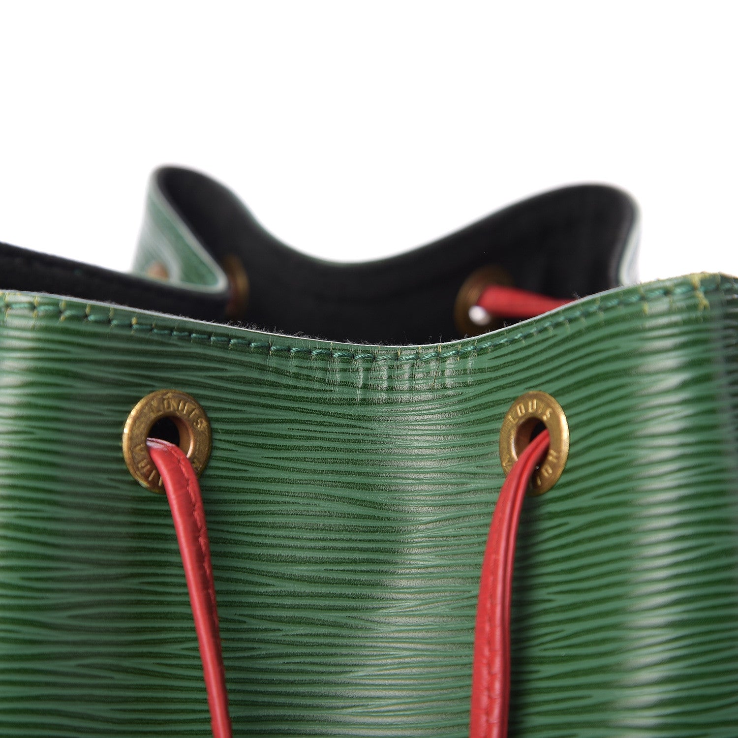 Louis Vuitton Epi Petit Bi-Color Noe Borneo Castillan Red 6 of 12