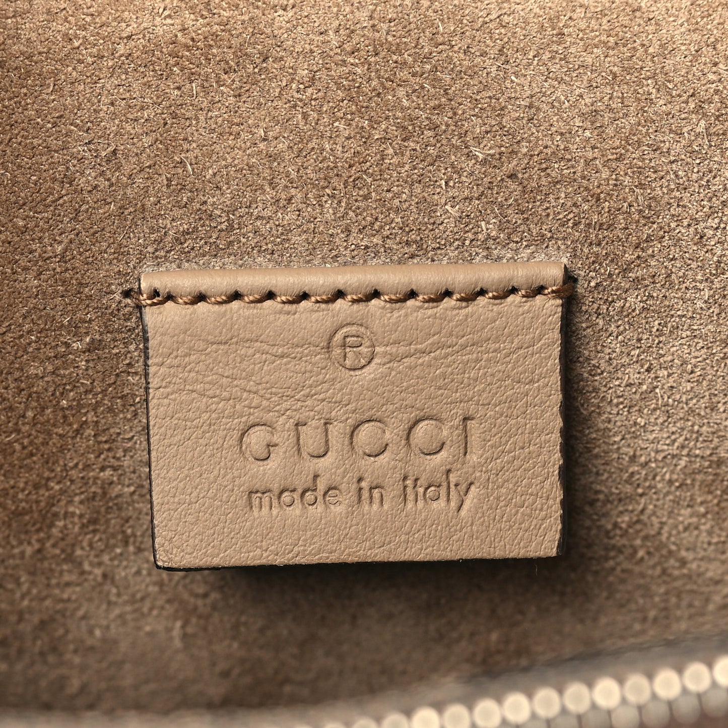 GG Supreme Monogram Medium Dionysus Shoulder Bag Taupe
