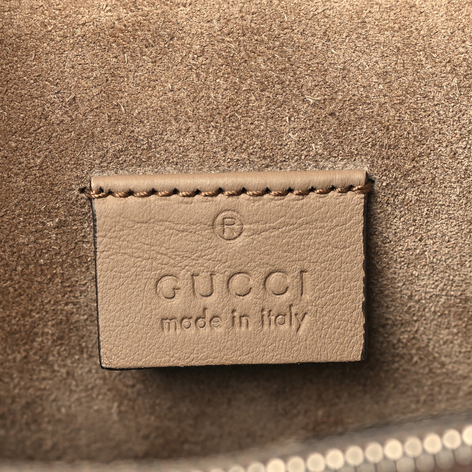 Gucci GG Supreme Monogram Medium Dionysus Shoulder Bag Taupe 6 of 10
