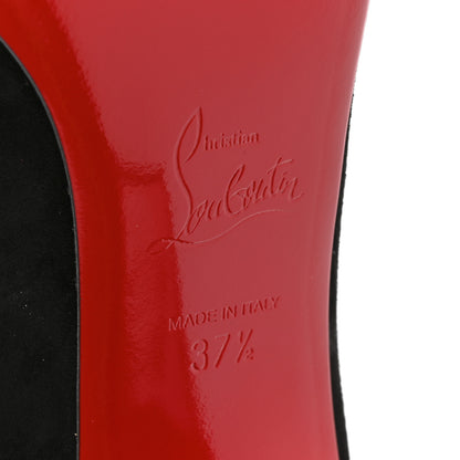 Christian Louboutin Veau Velours Viva 85 Pumps 37.5 Black 7 of 9