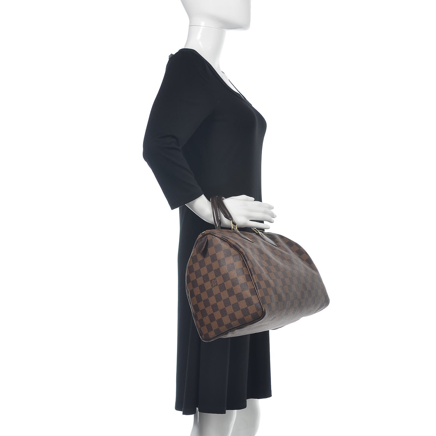 Louis Vuitton Damier Ebene Speedy 30 2 of 15