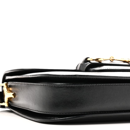 Gucci Azalea Calfskin Horsebit 1955 Shoulder Bag Black 9 of 10
