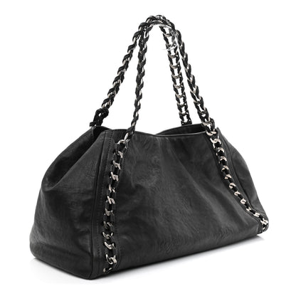 Chanel Calfskin East West Modern Chain Tote Black 3 of 11