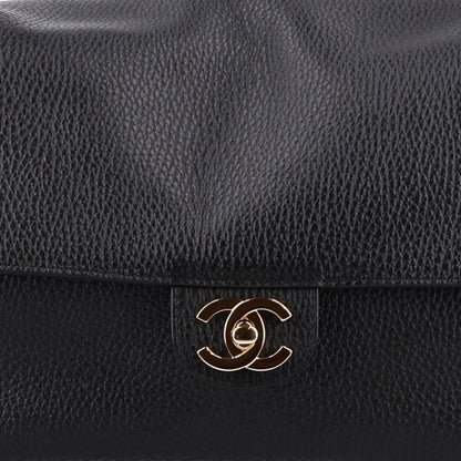 Chanel Grained Calfskin Small Souplissimo Maxi Flap Black 8 of 10