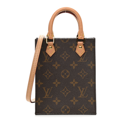 Louis Vuitton Monogram Petit Sac Plat 1 of 11