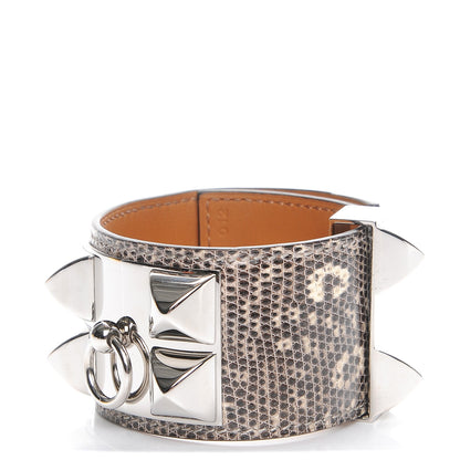 Hermes Lizard Collier De Chien CDC Bracelet L Ombre 1 of 9