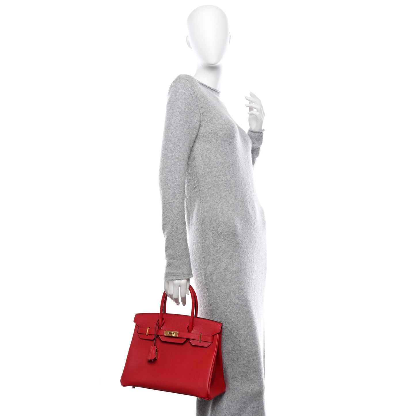 Epsom BIRKIN 30 Rouge Casaque