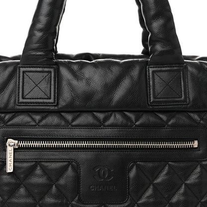 Chanel Caviar Quilted Large Coco Cocoon Black 8 of 10