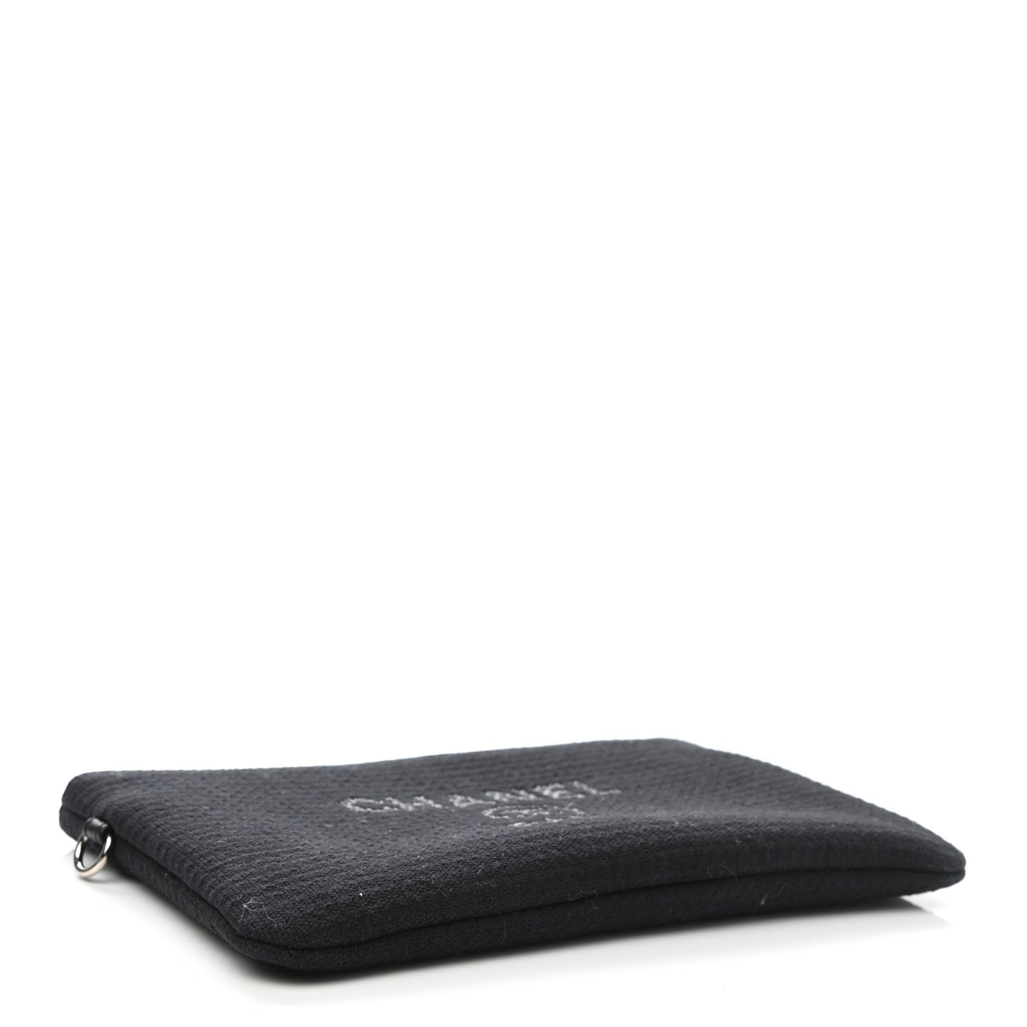 Canvas Small Deauville Pouch Black
