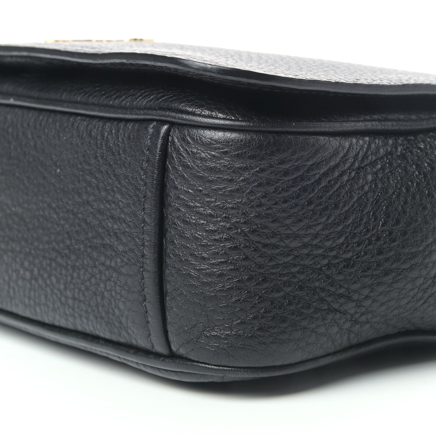 Vitello Phenix Crossbody Bag Black
