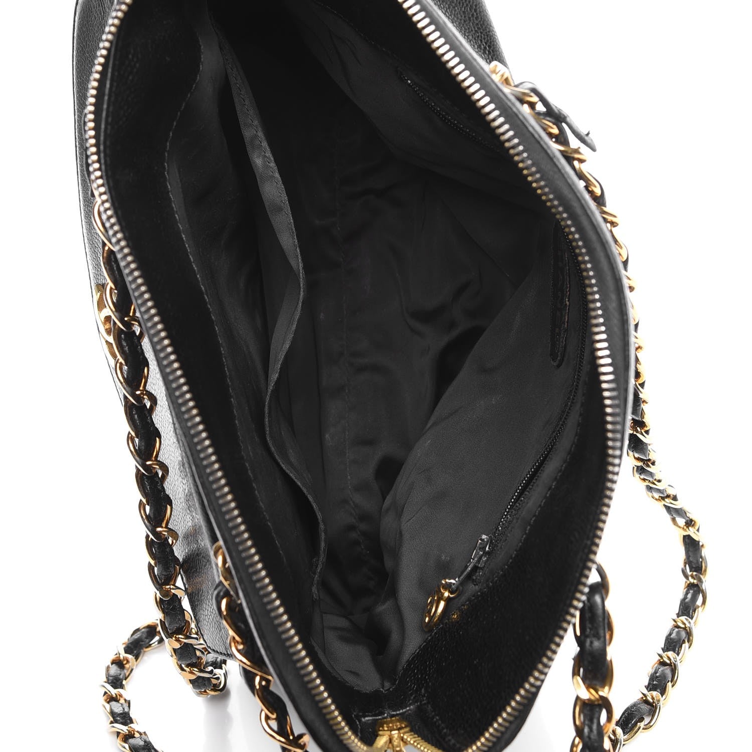Chanel Caviar Flap Shoulder Bag Black 5 of 7