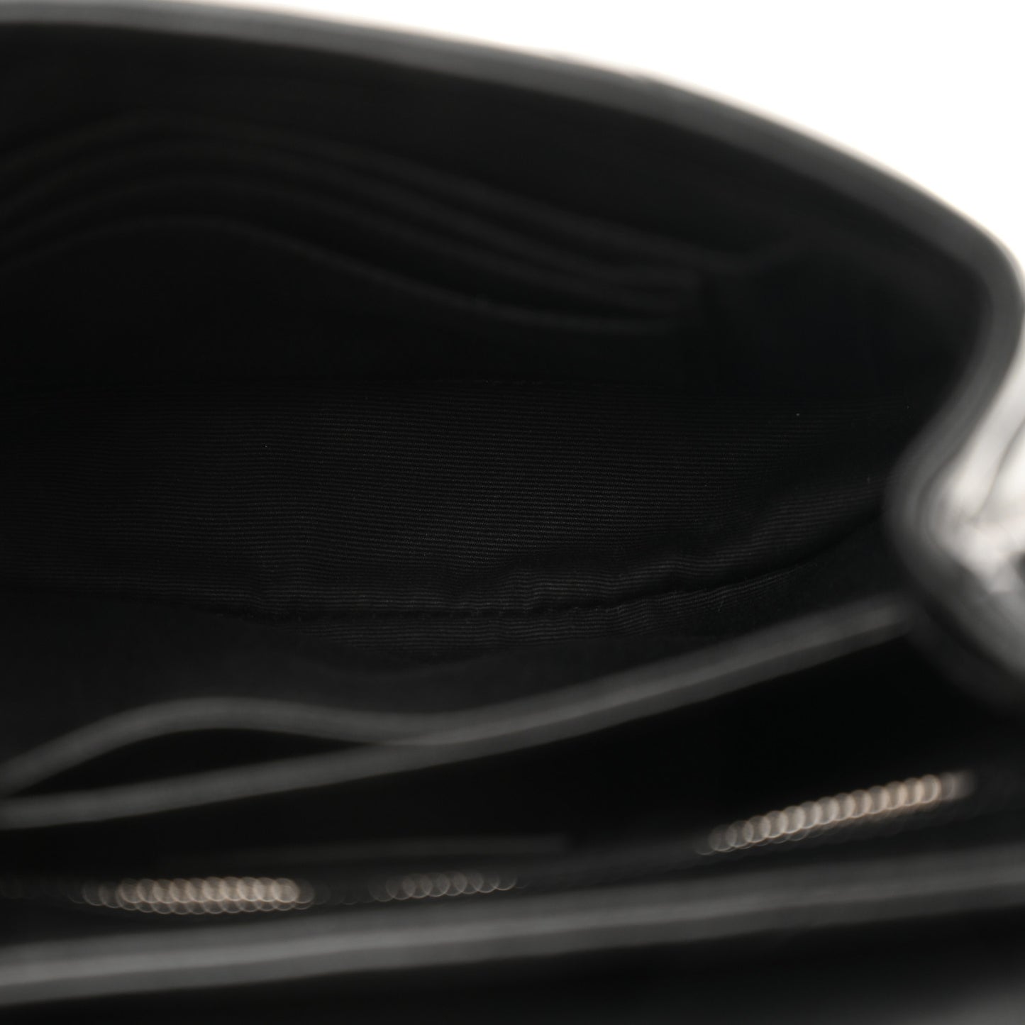 Calfskin Y Quilted Monogram Toy Loulou Crossbody Bag Black