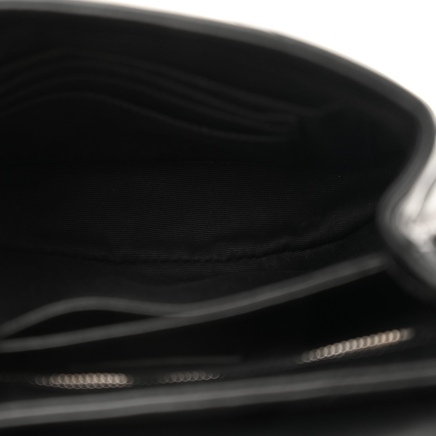 Saint Laurent Calfskin Y Quilted Monogram Toy Loulou Crossbody Bag Black 5 of 13