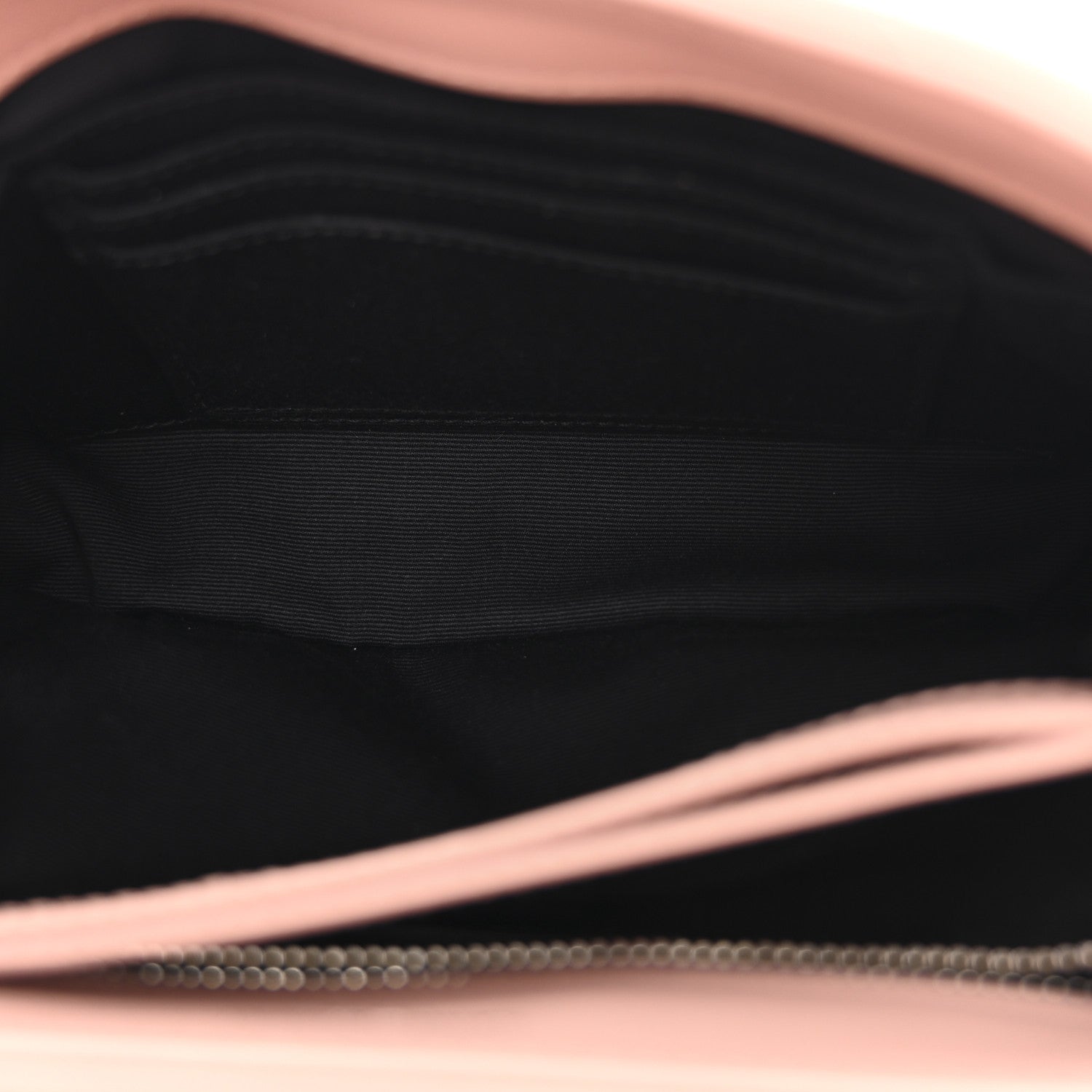 Saint Laurent Calfskin Y Quilted Monogram Toy Loulou Crossbody Bag Pale Blush 5 of 12