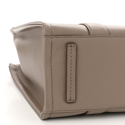 Marc Jacobs Grained Calfskin Medium The Tote Bag Grey 10 of 11
