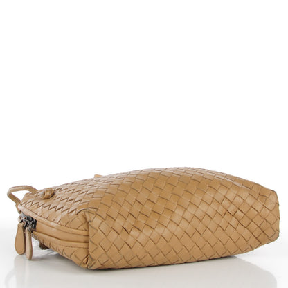 Bottega Veneta Nappa Intrecciato Pillow Crossbody Messenger Camel 4 of 14