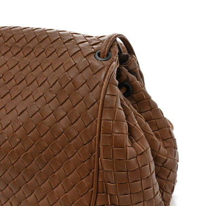 Bottega Veneta Nappa Intrecciato Small Messenger Flap Noce 17 of 18