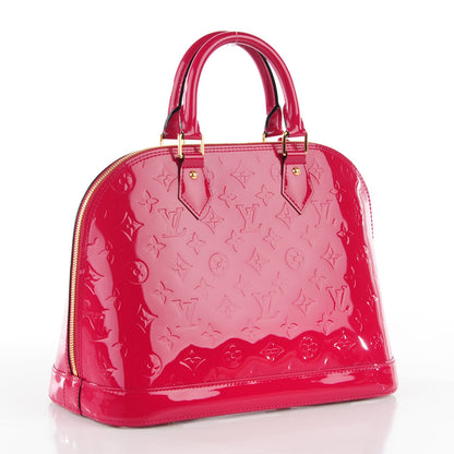 Louis Vuitton Vernis Alma PM Rose Indien 3 of 6