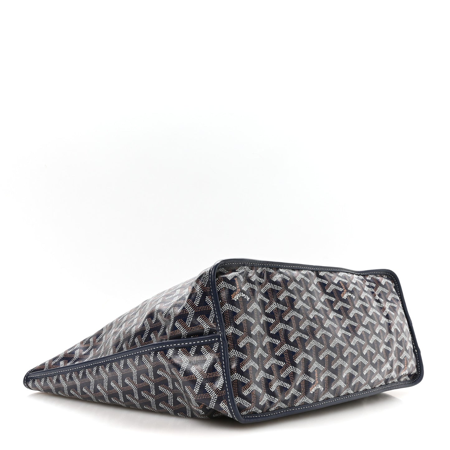 Goyardine Reversible Anjou PM Navy