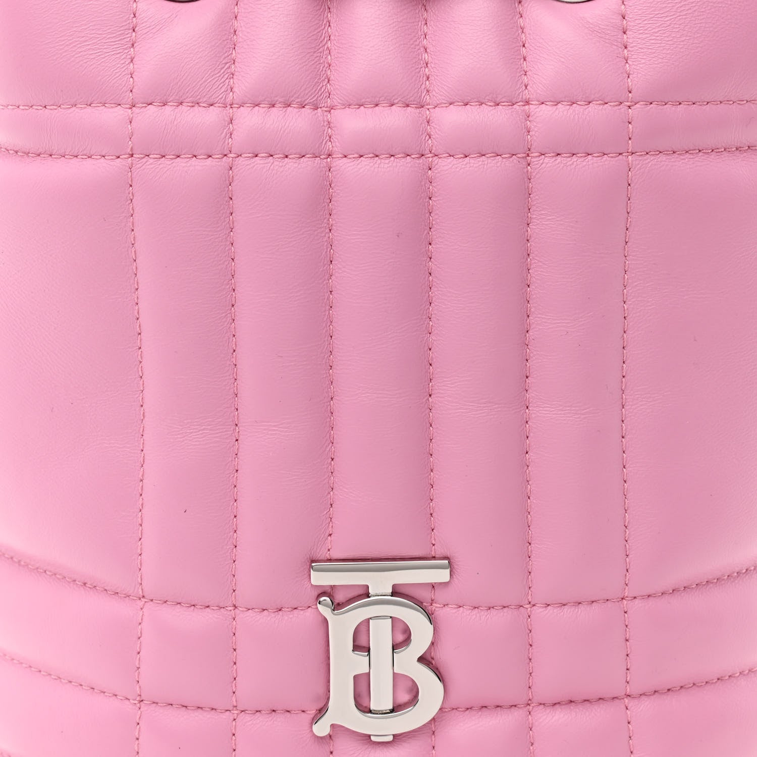 Burberry Lambskin Quilted Mini Lola Backpack Primrose Pink 7 of 9