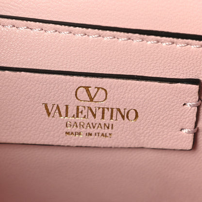 Valentino Garavani Crystal Embroidered Mini Vsling Top Handle Bag Vintage Rose Quartz 6 of 9