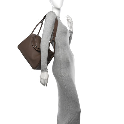 Hermes Taurillon Clemence Lindy 34 Etoupe 2 of 11