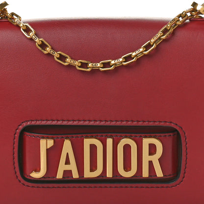 Christian Dior Calfskin J'Adior Chain Flap Bag Red 7 of 10
