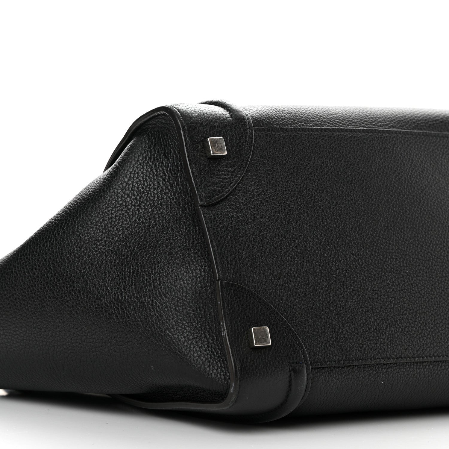 Celine Drummed Calfskin Mini Luggage Black 9 of 18