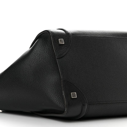 Celine Drummed Calfskin Mini Luggage Black 9 of 18