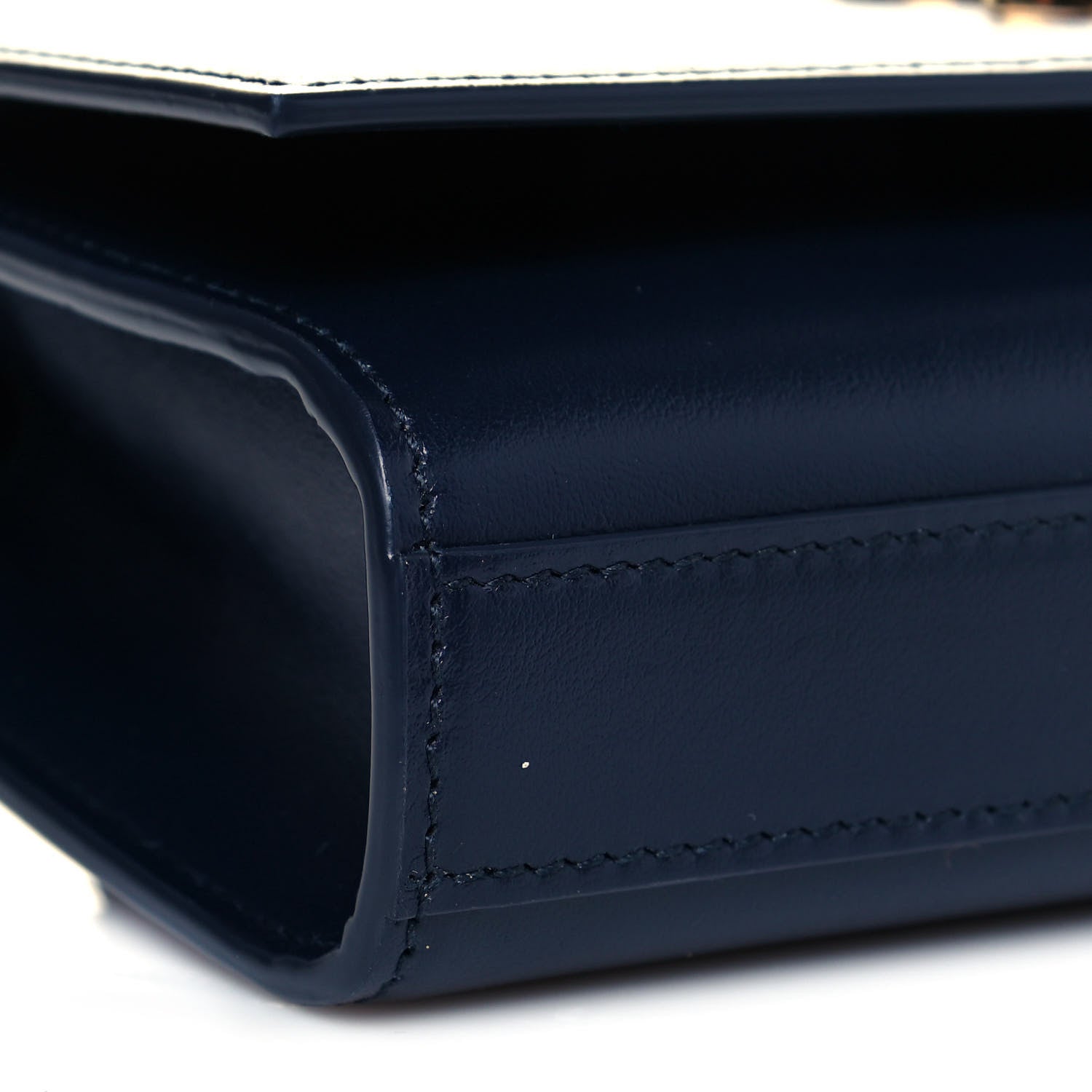 Saint Laurent Smooth Calfskin Monogram Kate Belt Bag Deep Marine 7 of 8