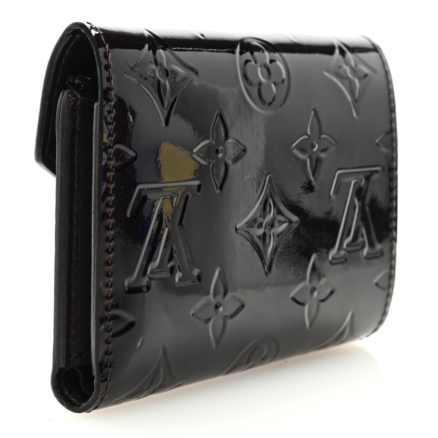 Louis Vuitton Vernis Victorine Wallet Amarante 3 of 6