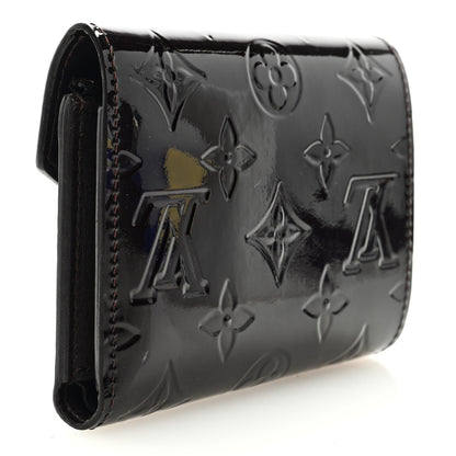 Louis Vuitton Vernis Victorine Wallet Amarante 3 of 6