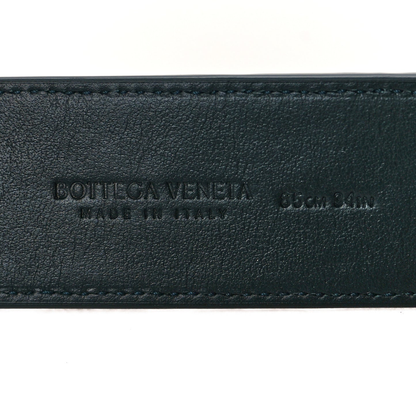 Nappa Intrecciato Belt 85 34 Inkwell