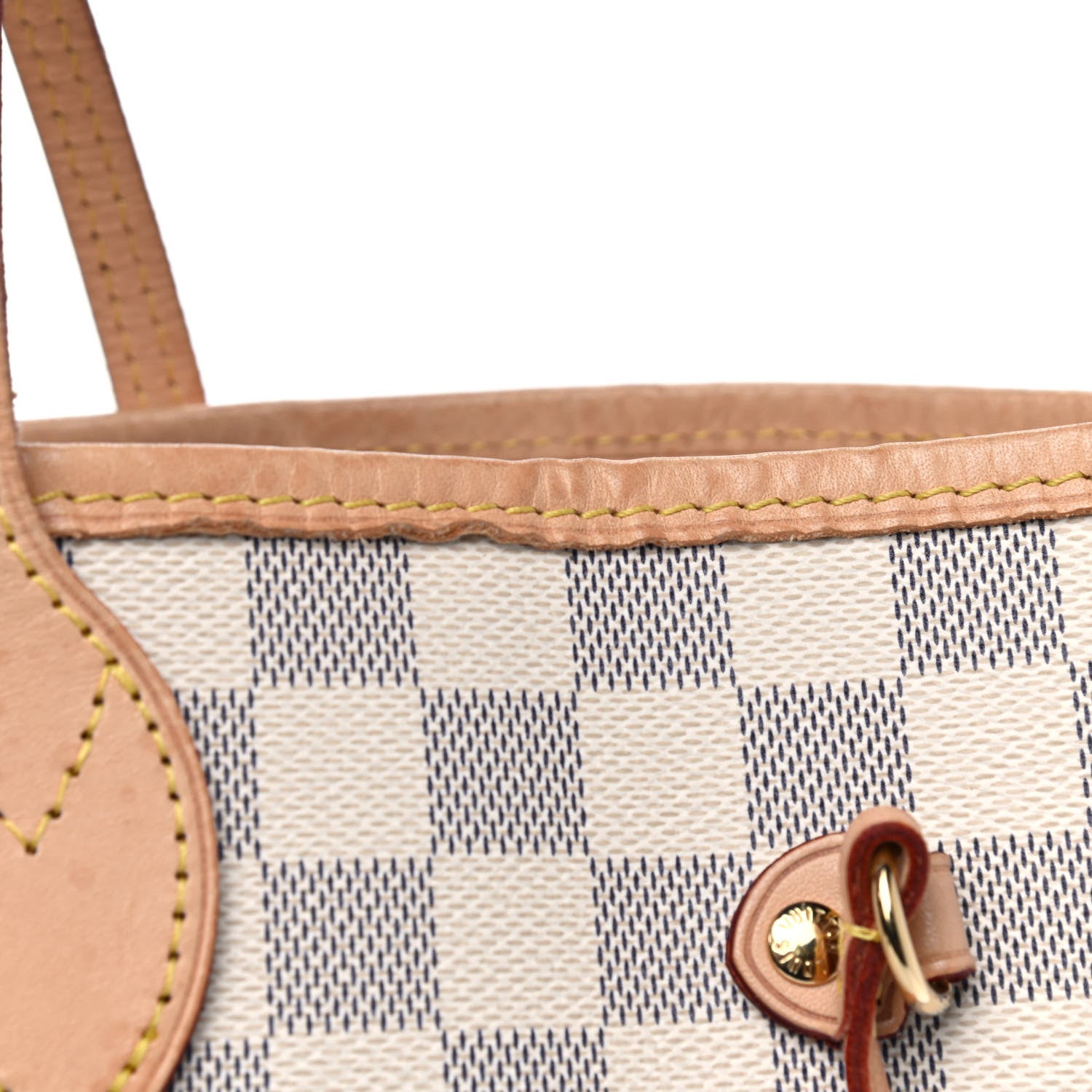 Louis Vuitton Damier Azur Neo Neverfull MM Rose Ballerine 7 of 10