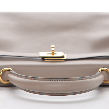 Hermes Swift Kelly Retourne 25 Gris Asphalte 26 of 34