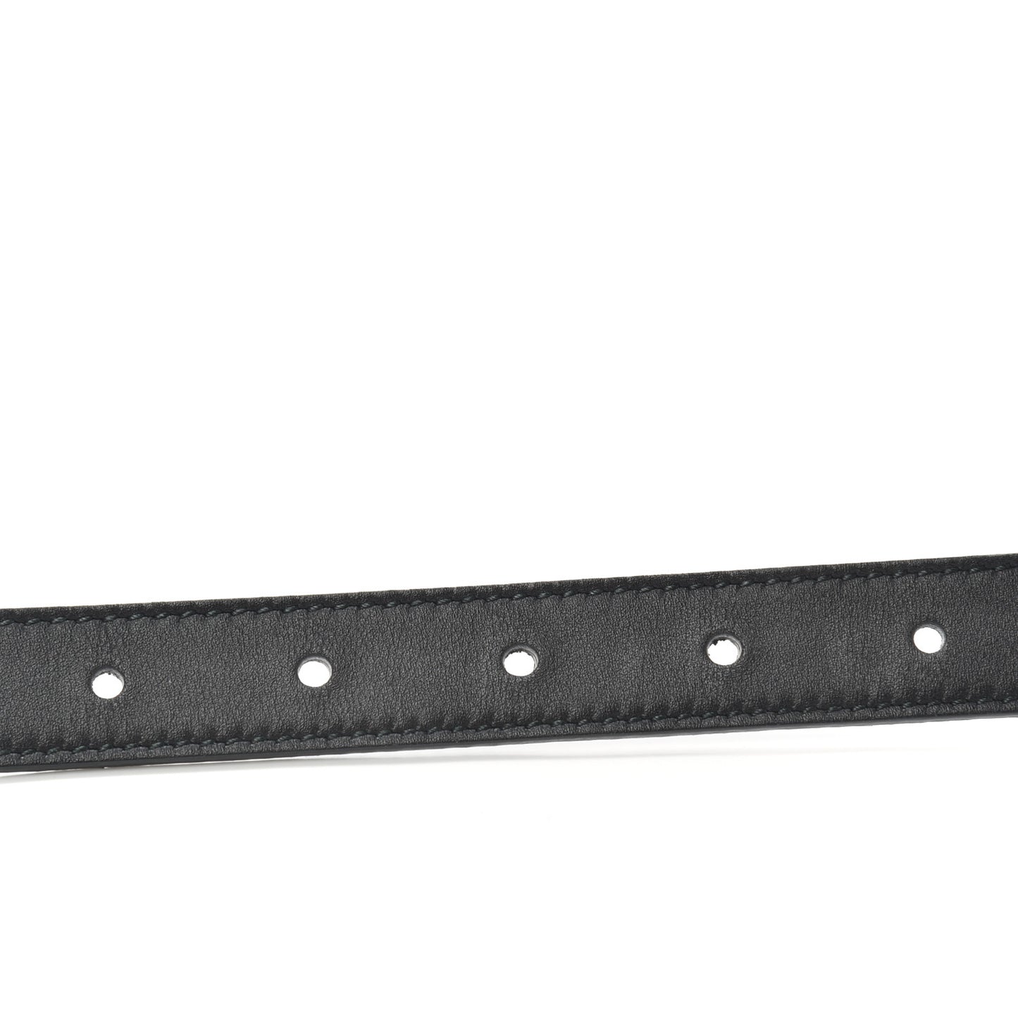 Calfskin Double G 20mm Belt 75 30 Black