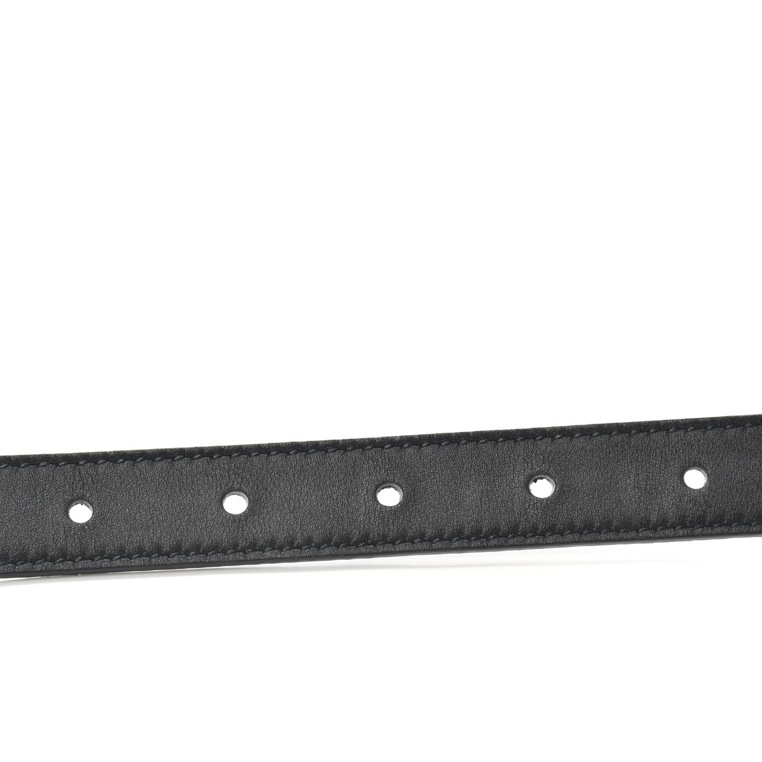 Gucci Calfskin Double G 20mm Belt 75 30 Black 5 of 6