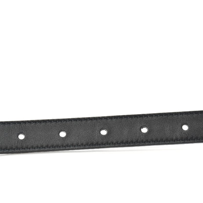Gucci Calfskin Double G 20mm Belt 75 30 Black 5 of 6