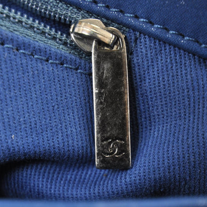 Chanel Calfskin Large Just Mademoiselle Blue 7 of 21