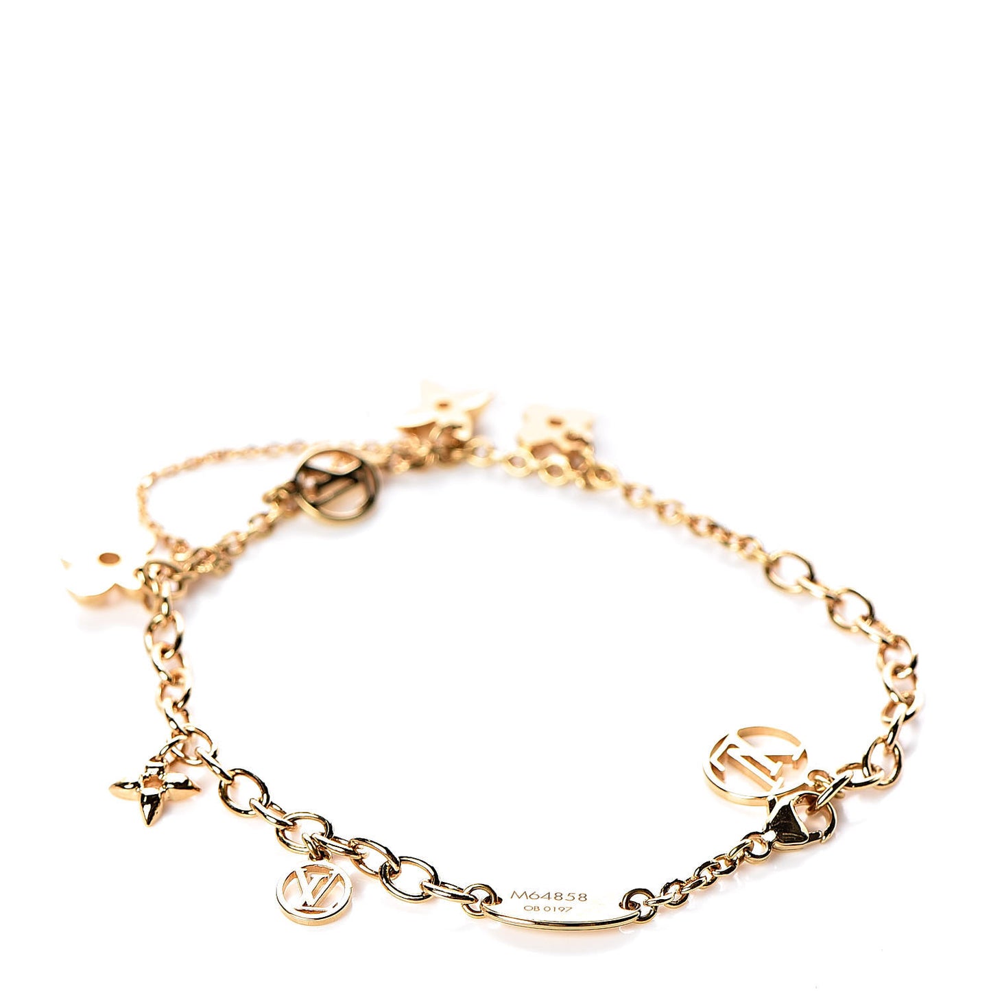 Metal Monogram Blooming Supple Bracelet