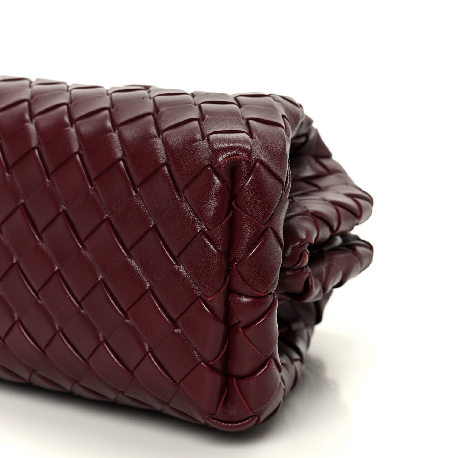 Bottega Veneta Nappa Intrecciato Teen The Lauren 1980 Clutch With Chain Barolo 11 of 11