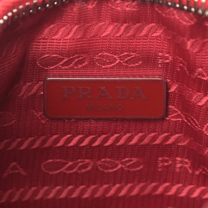 Prada Tessuto Nylon Gaufre Shoulder Bag Rosso 5 of 12