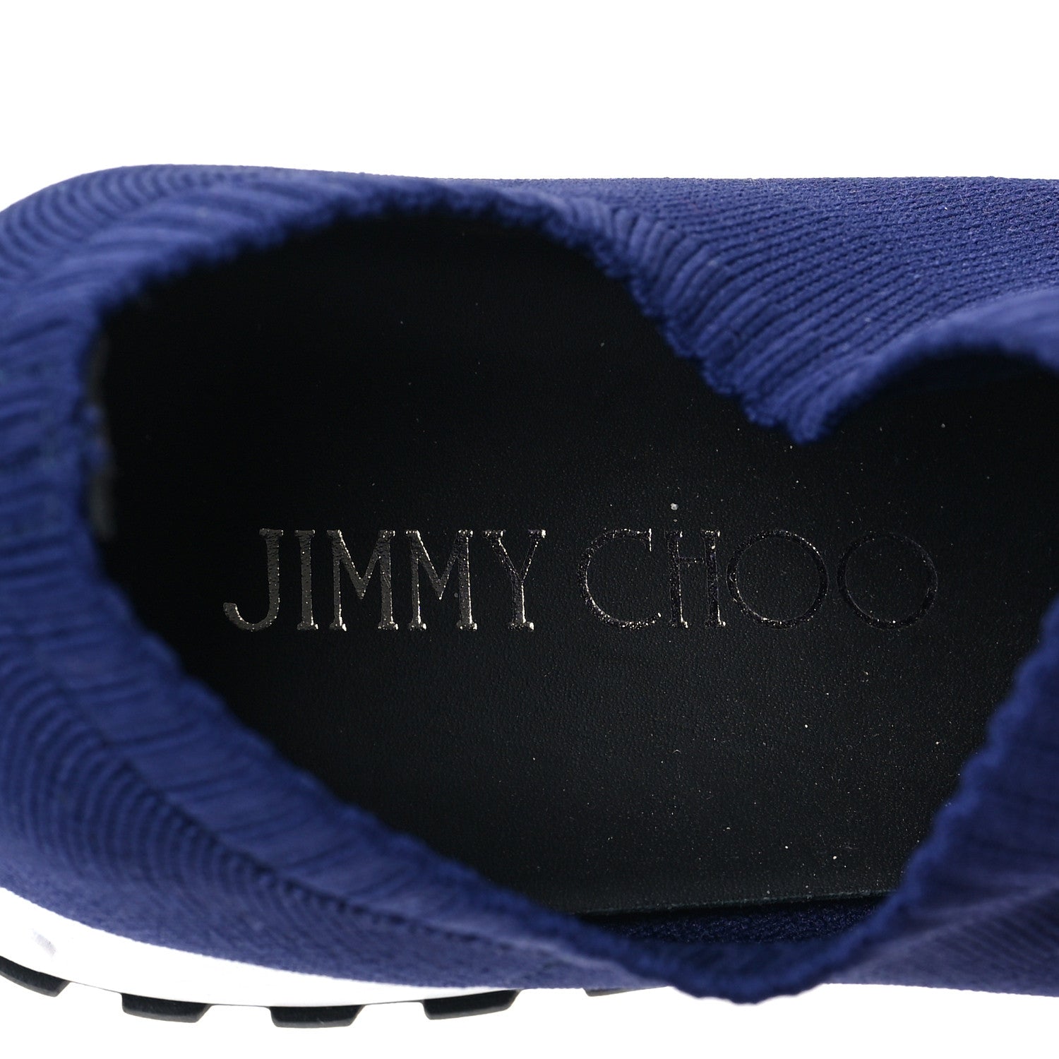 Jimmy Choo Knit Crystal Verona Sneaker 38 Navy 13 of 16