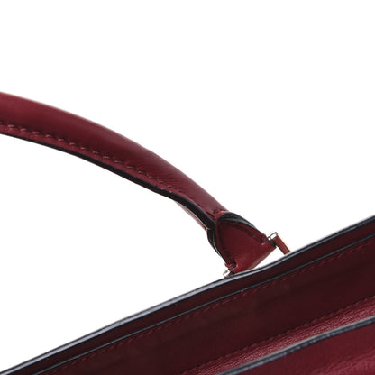 Valentino Garavani Vitello Macro Rockstud Runway Tote Scarlet 11 of 11