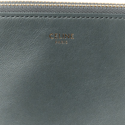 Celine Lambskin Large Trio Crossbody Bag Medium Storm 9 of 11