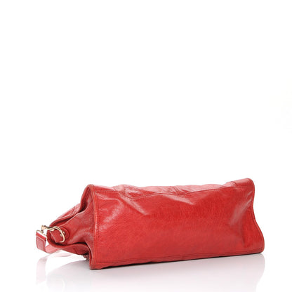 Balenciaga Agneau Arena Giant 12 Rose Gold Hardware Part Time Coquelicot Rouge Coquelicot 5 of 14
