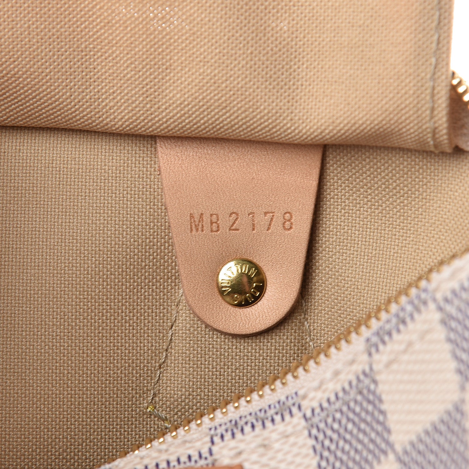 Louis Vuitton Damier Azur Speedy 25 7 of 10