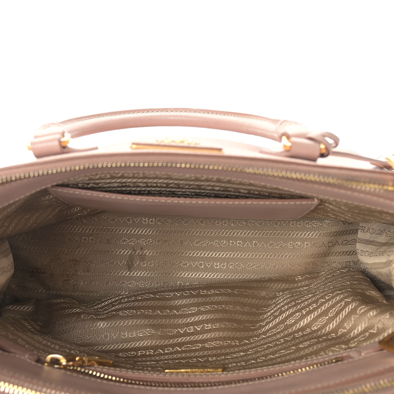 Prada Saffiano Small Galleria Double Zip Tote Cammeo 11 of 23