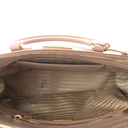 Prada Saffiano Small Galleria Double Zip Tote Cammeo 11 of 23