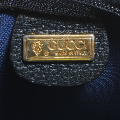 Gucci Monogram Web Handle Tote Navy 7 of 10